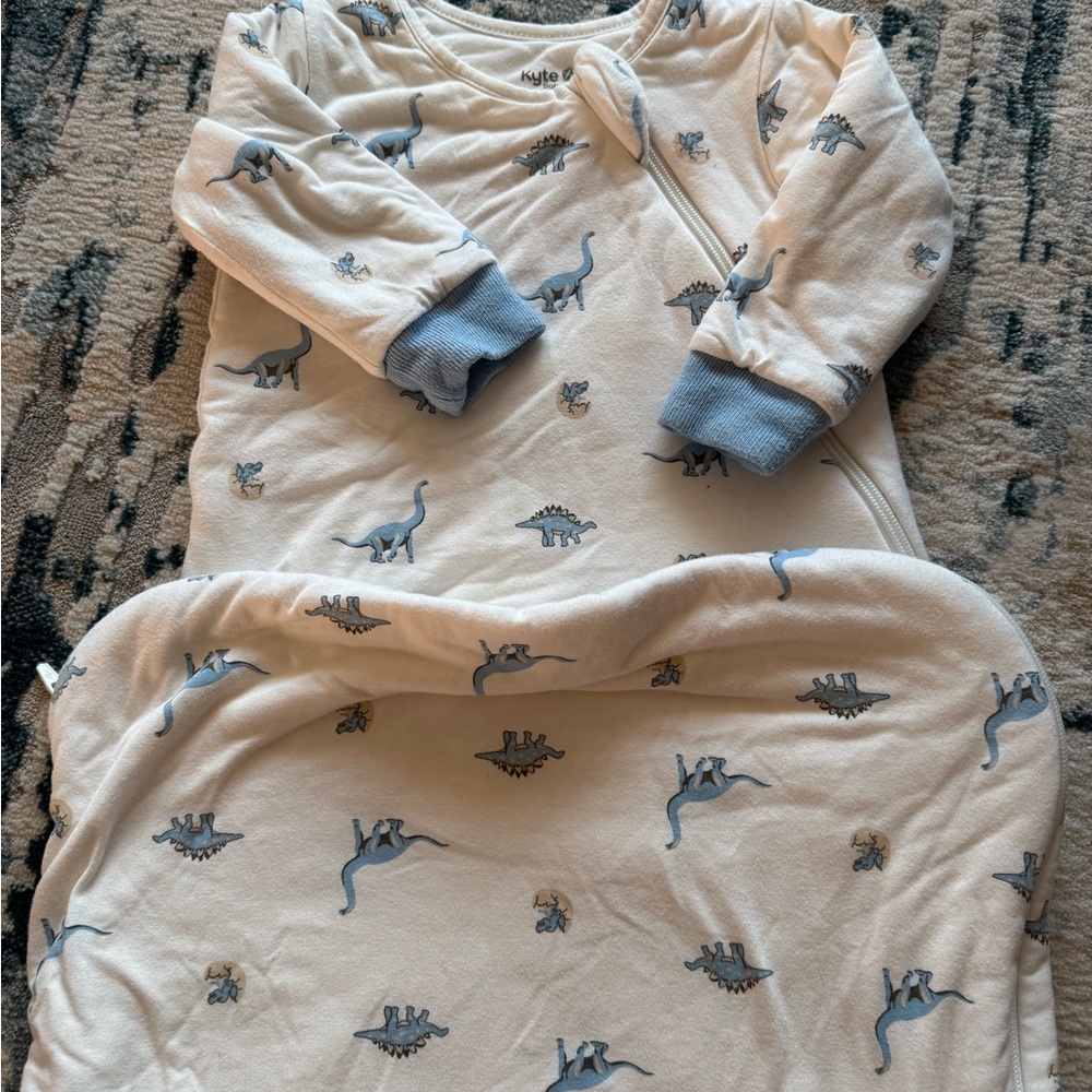 Kyte Baby Sleepsack - Medium - 1.0 Tog - Jurassic Print - Long Sleeve
